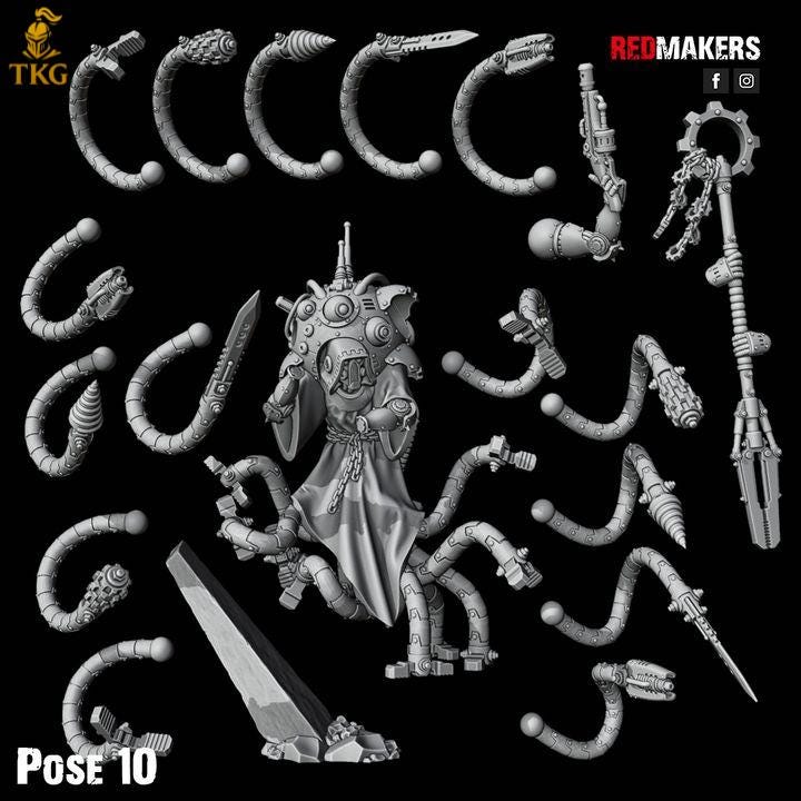 Omniforge Kill Squad by Red Makers | 3D printed Tabletop Miniatures