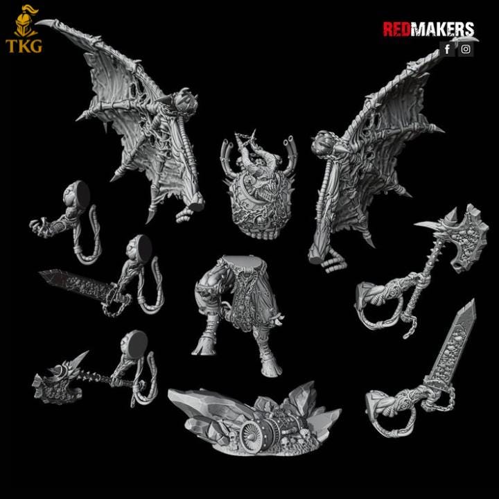 Doomlord by RedMakers | 3D Printed Tabletop Miniatures