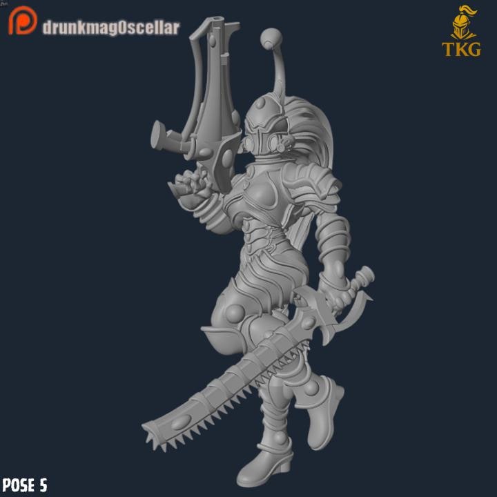 Bone Scorps by DrunkMag0sCellar | 3D printed Tabletop Miniatures