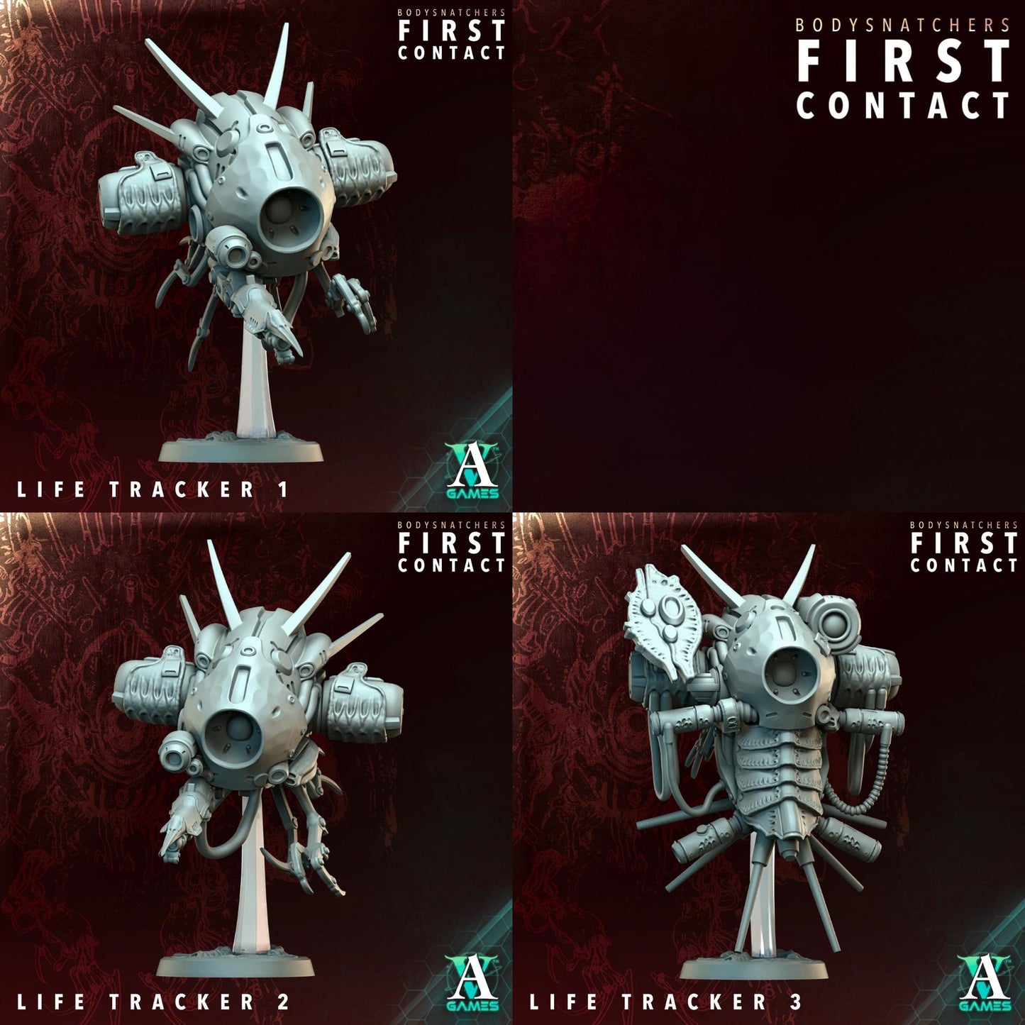 Bodysnatchers - First Contact by ArchvillainGames | 3D Printed Miniatures