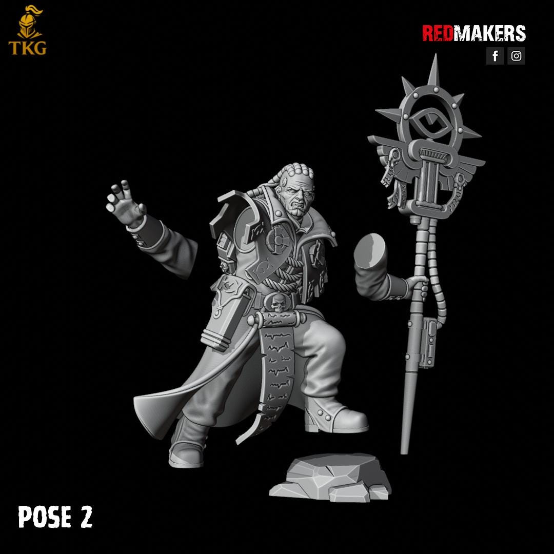 Psychic Operatives - Imperial Force by RedMakers | 3D Printed Tabletop Miniatures