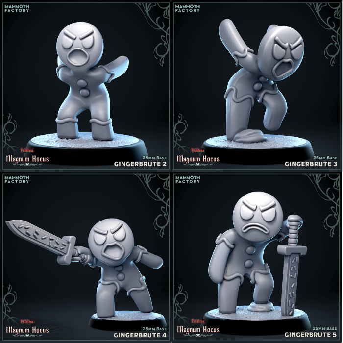 Magnum Hocus: Fateless by Mammoth Factory | 3D Printed Miniatures