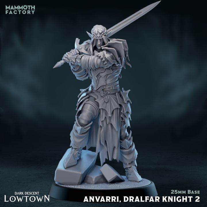 Dark Descent: Lowtown by Mammoth Factory | 3D Printed Miniatures