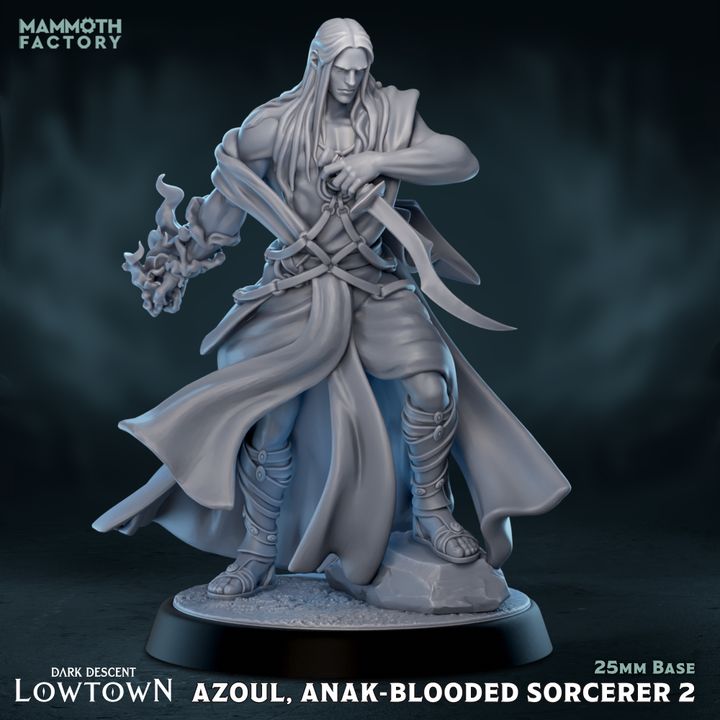 Dark Descent: Lowtown by Mammoth Factory | 3D Printed Miniatures