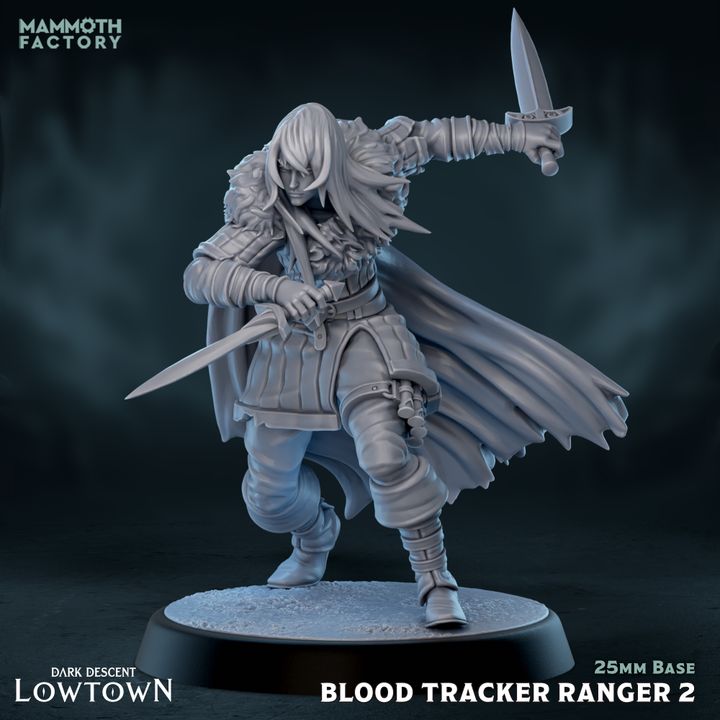 Dark Descent: Lowtown by Mammoth Factory | 3D Printed Miniatures