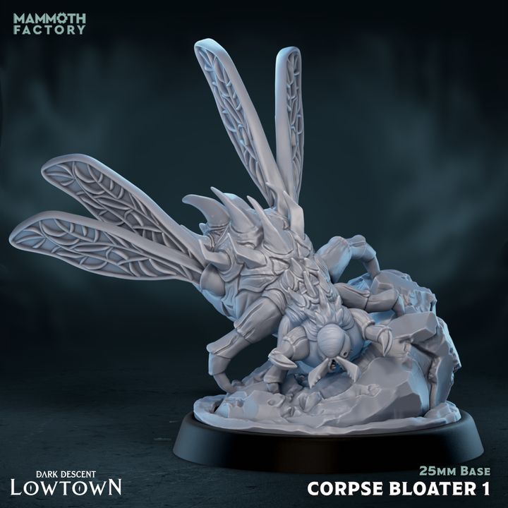 Dark Descent: Lowtown by Mammoth Factory | 3D Printed Miniatures