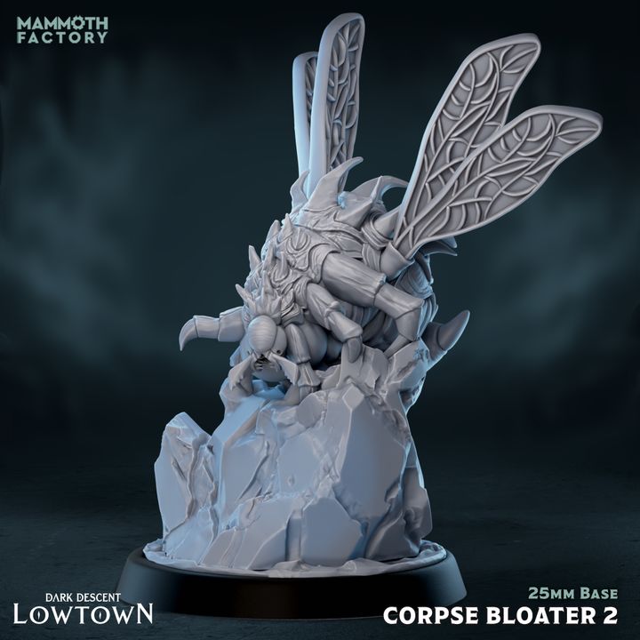 Dark Descent: Lowtown by Mammoth Factory | 3D Printed Miniatures