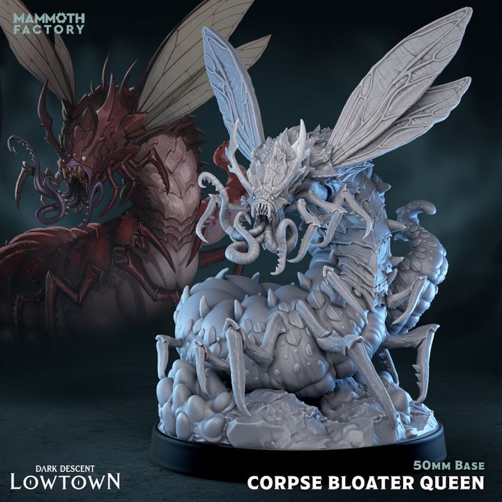 Dark Descent: Lowtown by Mammoth Factory | 3D Printed Miniatures