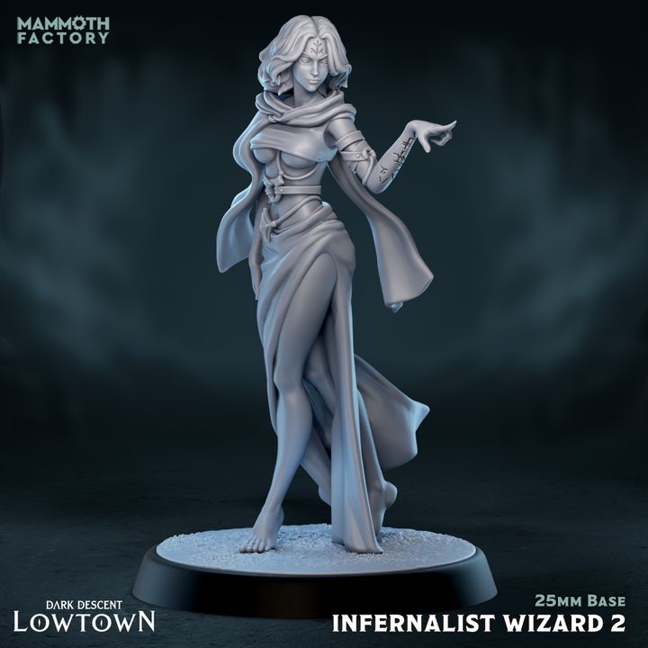 Dark Descent: Lowtown by Mammoth Factory | 3D Printed Miniatures