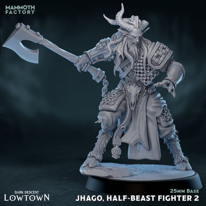 Dark Descent: Lowtown by Mammoth Factory | 3D Printed Miniatures