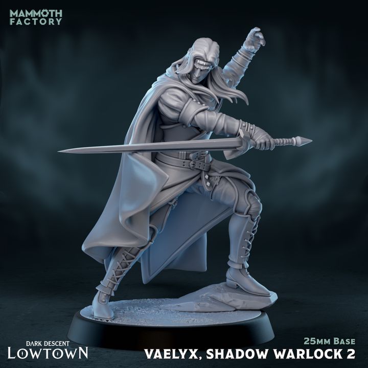 Dark Descent: Lowtown by Mammoth Factory | 3D Printed Miniatures