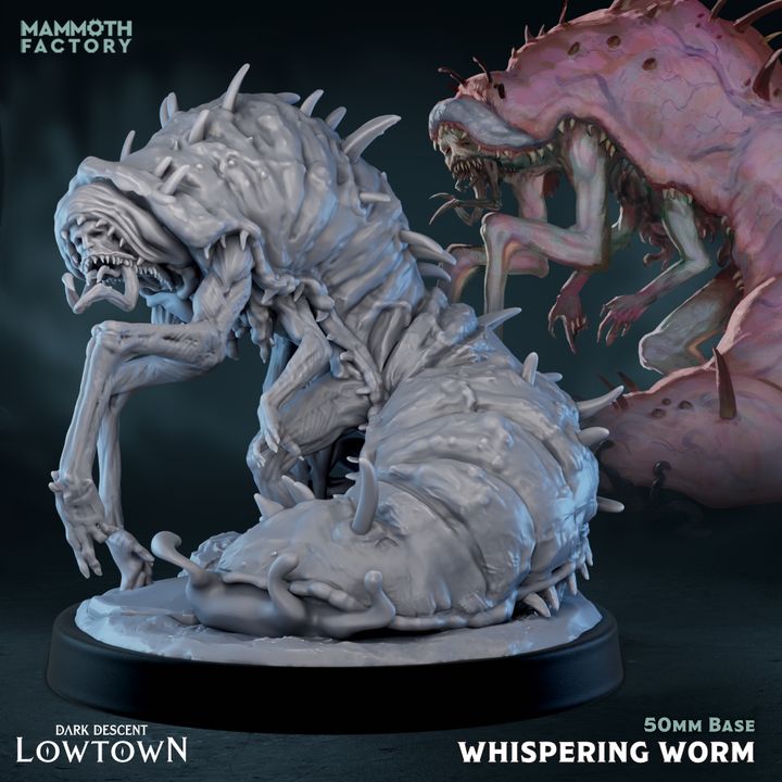 Dark Descent: Lowtown by Mammoth Factory | 3D Printed Miniatures