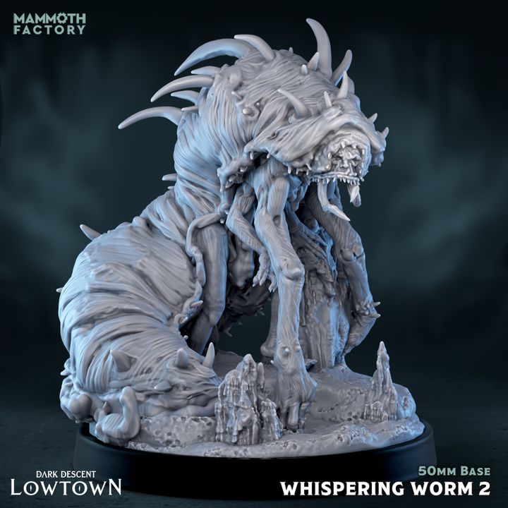 Dark Descent: Lowtown by Mammoth Factory | 3D Printed Miniatures