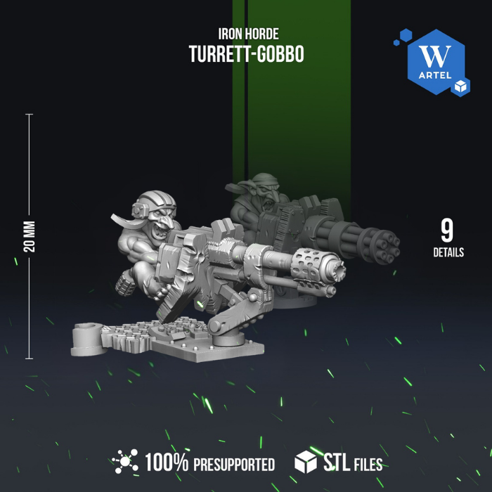 Dum-Dum Blitza-nookah - Iron Horde by Artel W | 3D Printed Miniatures
