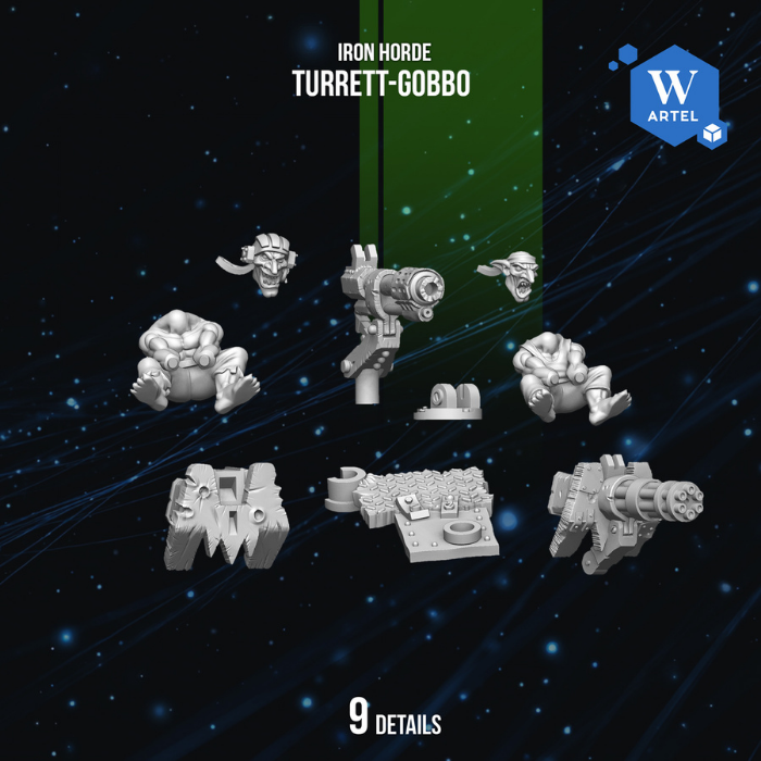 Dum-Dum Blitza-nookah - Iron Horde by Artel W | 3D Printed Miniatures