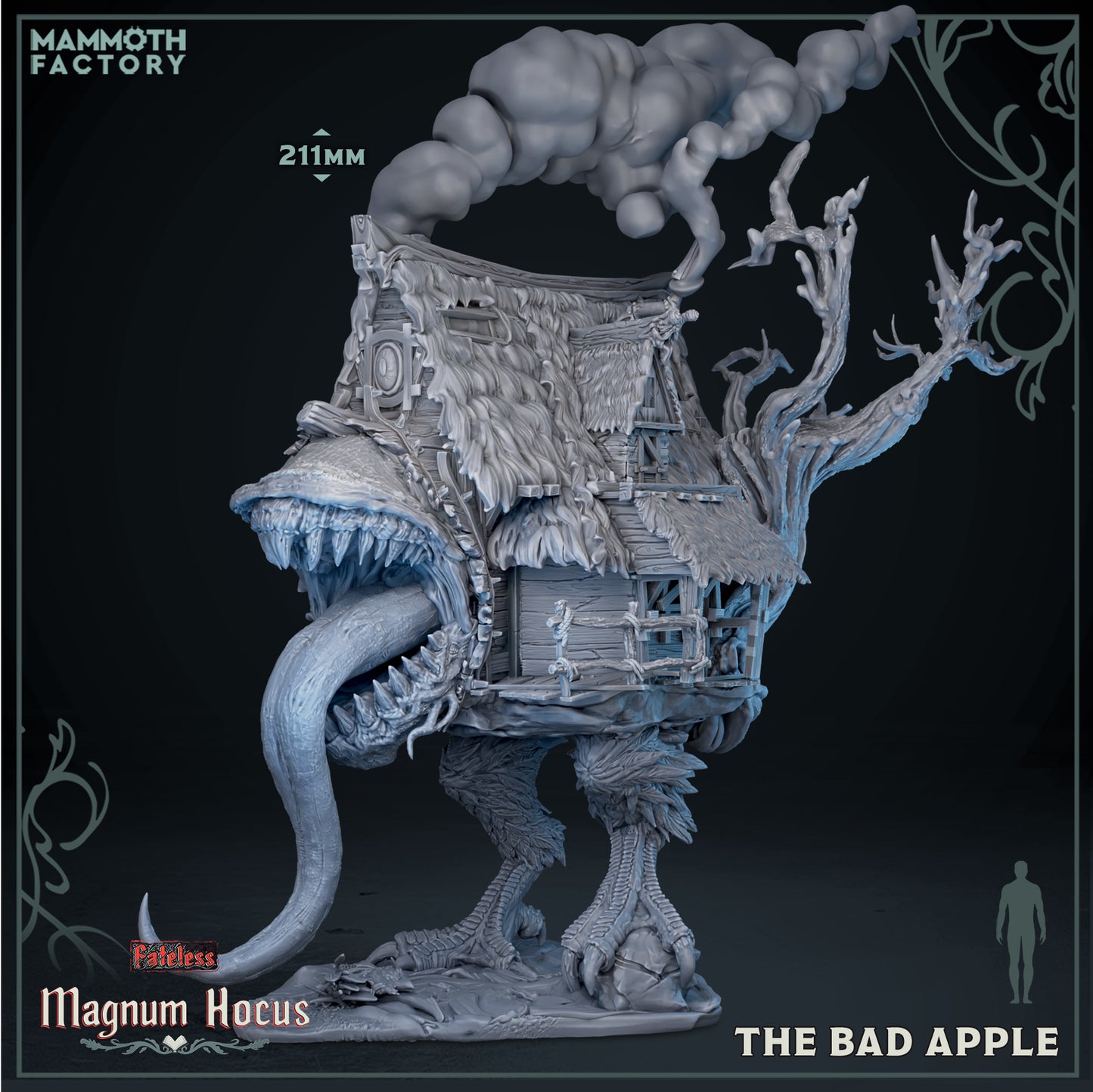Magnum Hocus: Fateless by Mammoth Factory | 3D Printed Miniatures