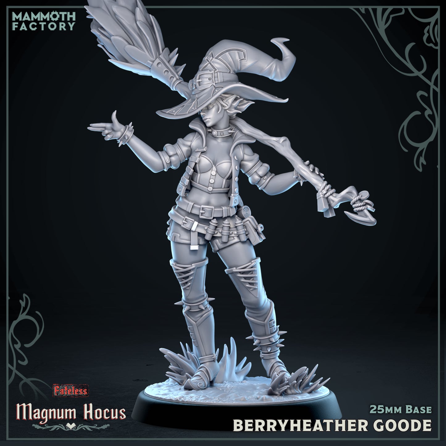 Magnum Hocus: Fateless by Mammoth Factory | 3D Printed Miniatures
