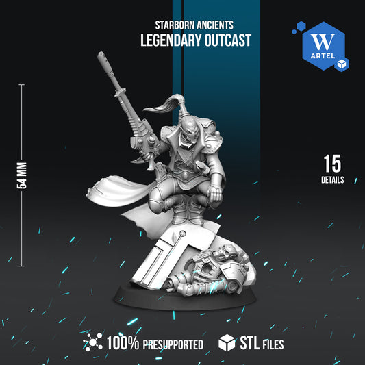 Legendary Outcast - Starborn Ancients by Artel W | 3D Printed Miniatures