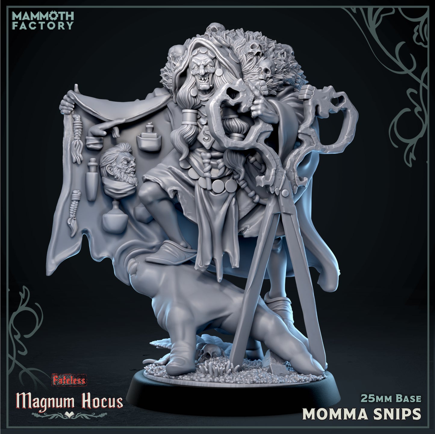 Magnum Hocus: Fateless by Mammoth Factory | 3D Printed Miniatures