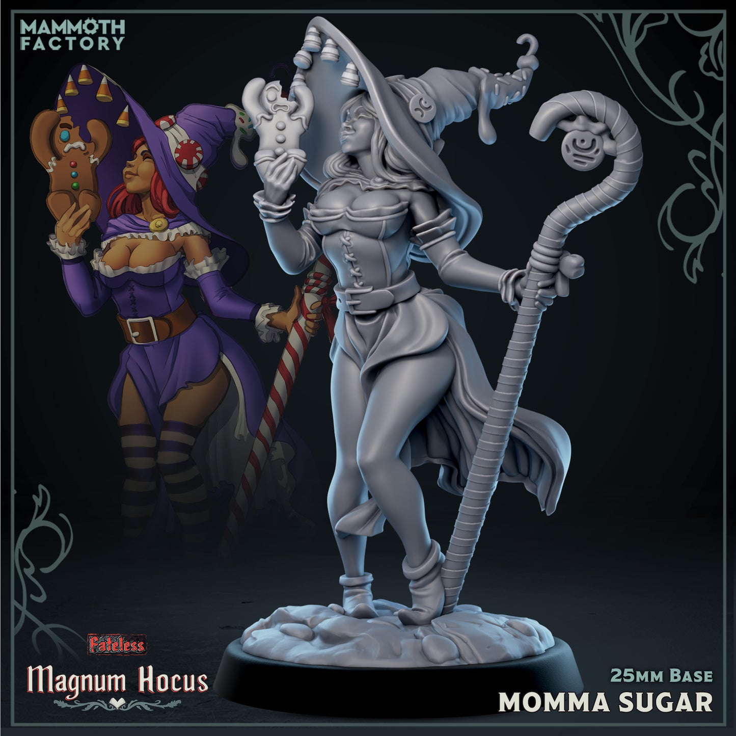 Magnum Hocus: Fateless by Mammoth Factory | 3D Printed Miniatures