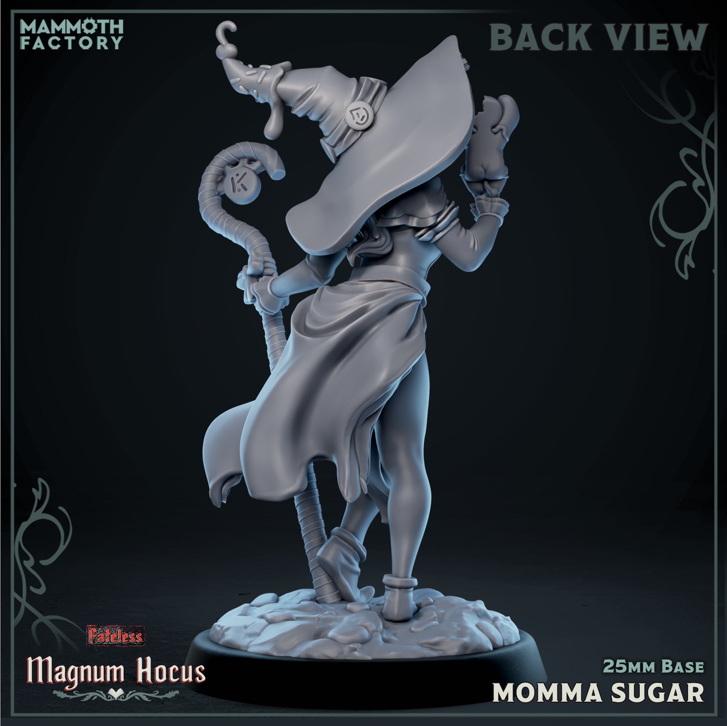 Magnum Hocus: Fateless by Mammoth Factory | 3D Printed Miniatures
