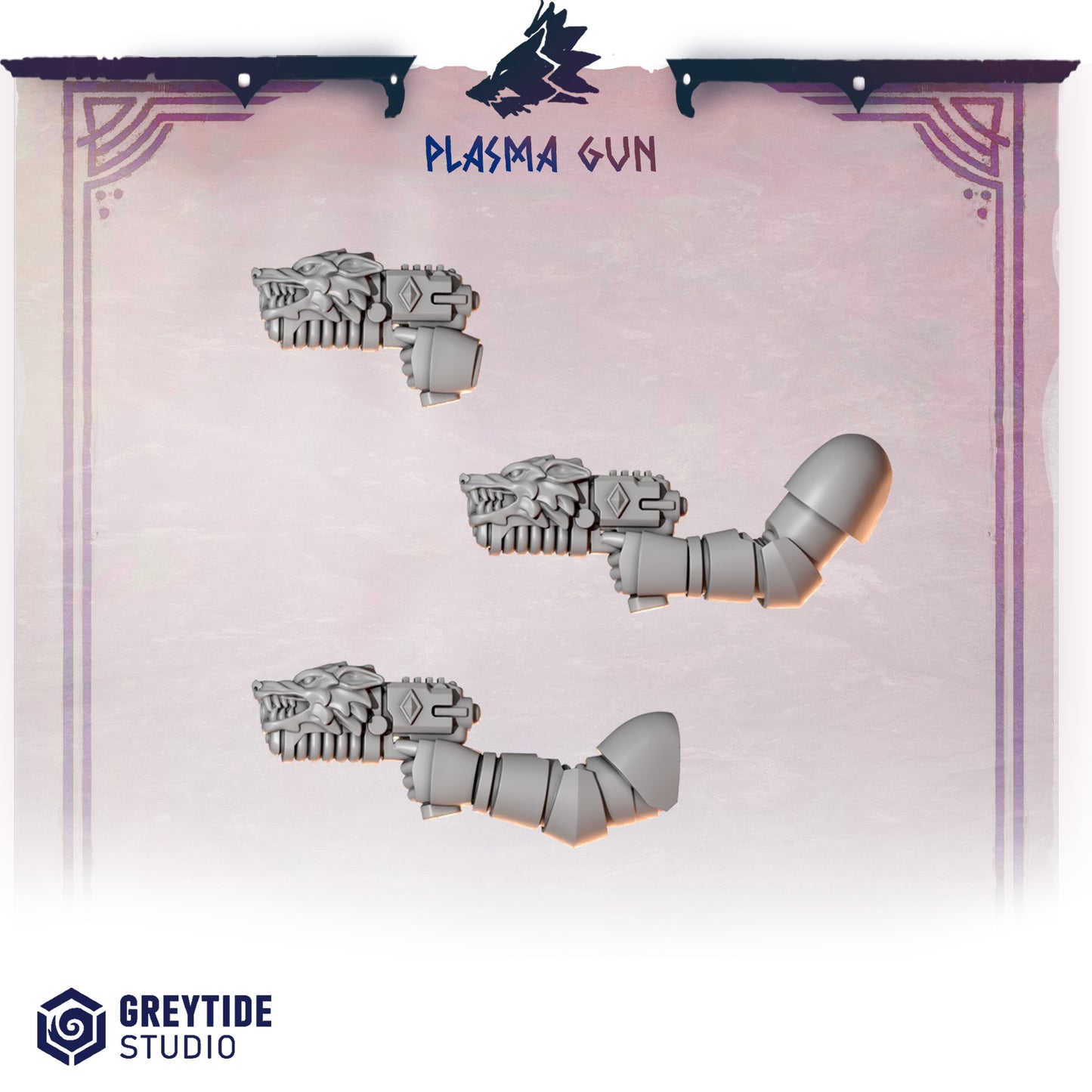 Primal Hounds Guns | Bits Packs by Greytide Studios | 3D Printed Bits