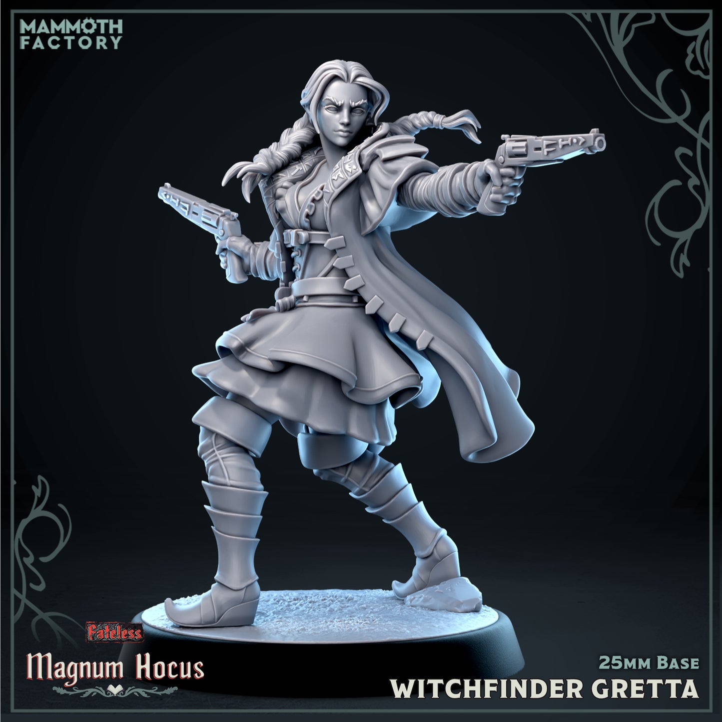 Magnum Hocus: Fateless by Mammoth Factory | 3D Printed Miniatures