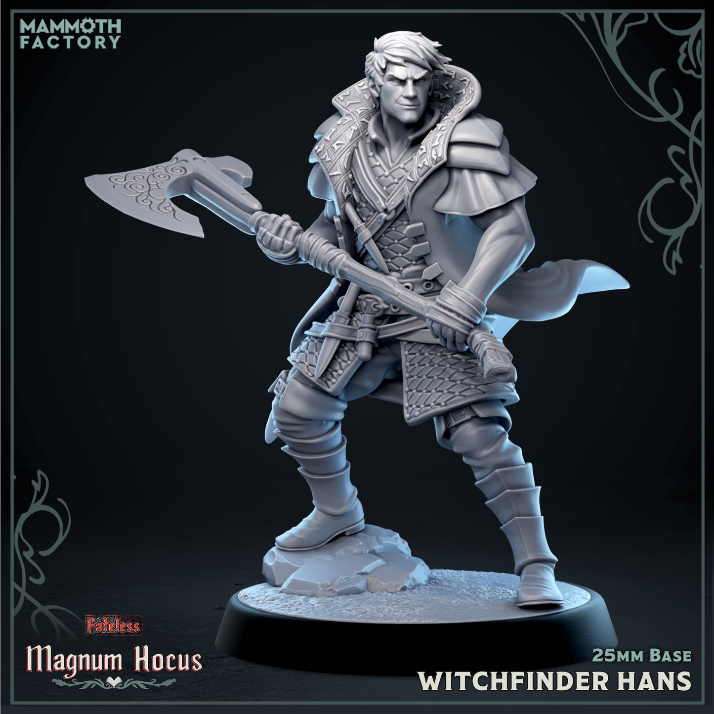 Magnum Hocus: Fateless by Mammoth Factory | 3D Printed Miniatures