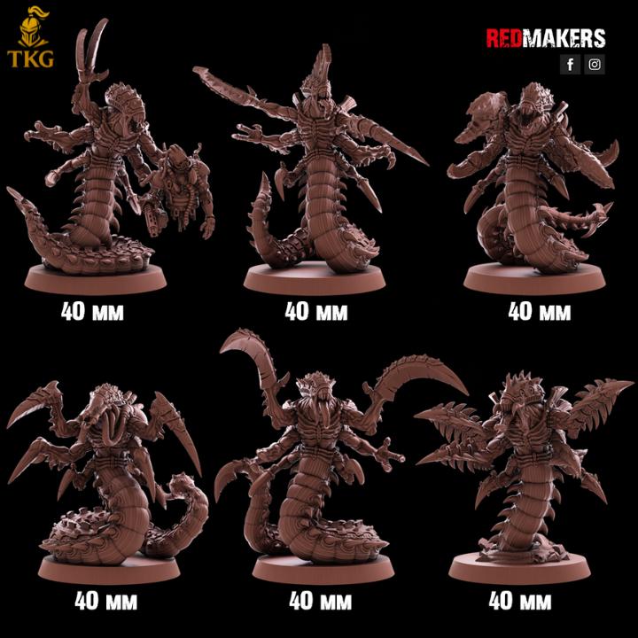 Swarnids by Red Makers | 3D printed Tabletop Miniatures