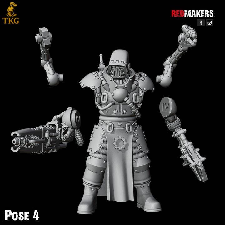 Omniforge Kill Squad by Red Makers | 3D printed Tabletop Miniatures