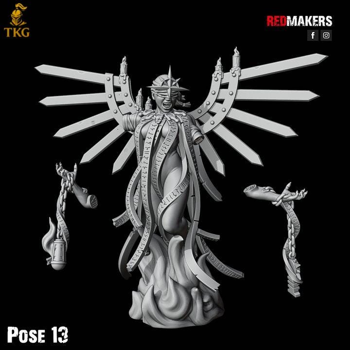 Hallowed Flame Kill Squad by Red Makers | 3D printed Tabletop Miniatures