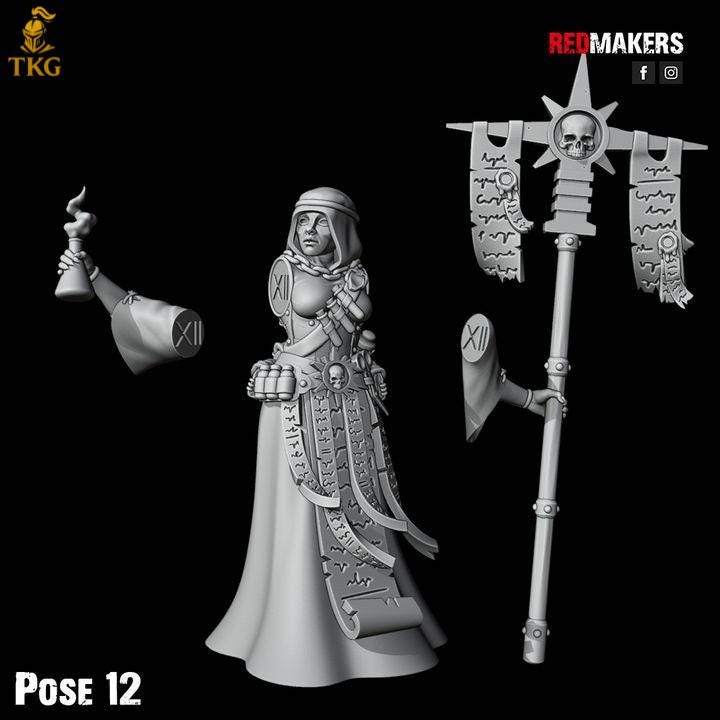 Hallowed Flame Kill Squad by Red Makers | 3D printed Tabletop Miniatures