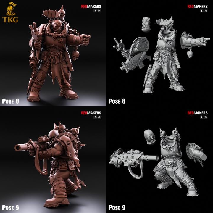 Renegade Scouts Kill Squad by Red Makers | 3D printed Tabletop Miniatures