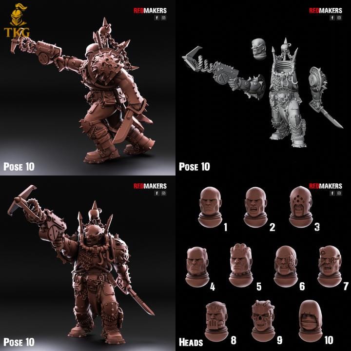 Renegade Scouts Kill Squad by Red Makers | 3D printed Tabletop Miniatures