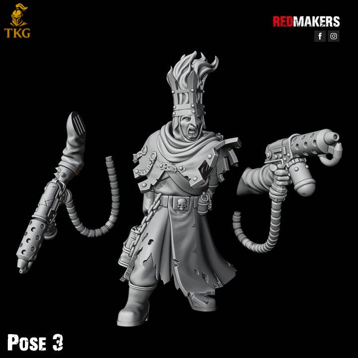 Hallowed Flame Kill Squad by Red Makers | 3D printed Tabletop Miniatures