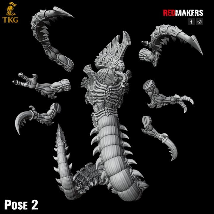 Swarnids by Red Makers | 3D printed Tabletop Miniatures