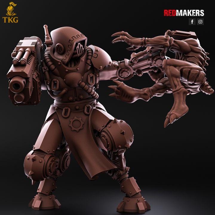 Omniforge Kill Squad by Red Makers | 3D printed Tabletop Miniatures