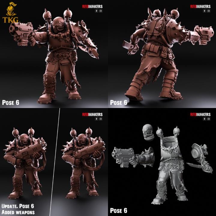 Renegade Scouts Kill Squad by Red Makers | 3D printed Tabletop Miniatures