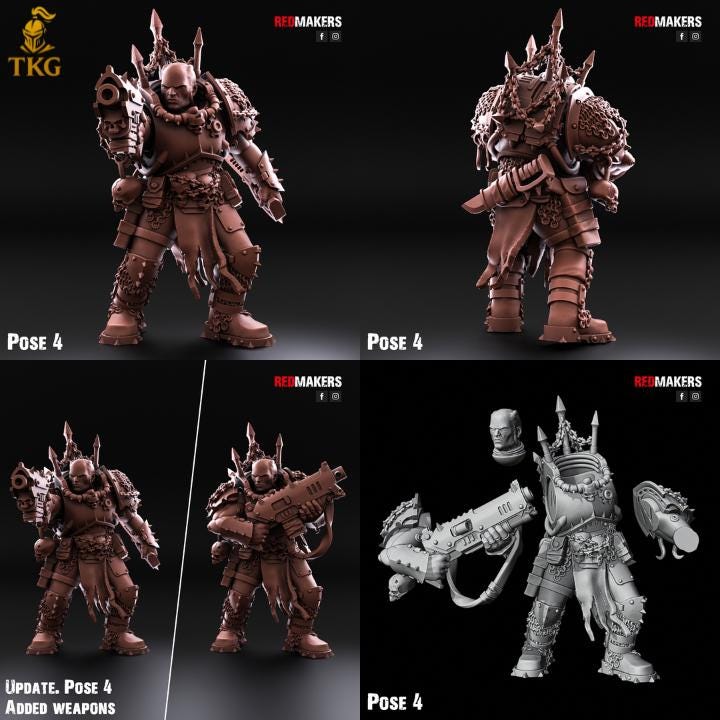 Renegade Scouts Kill Squad by Red Makers | 3D printed Tabletop Miniatures