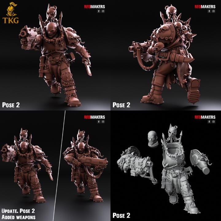 Renegade Scouts Kill Squad by Red Makers | 3D printed Tabletop Miniatures