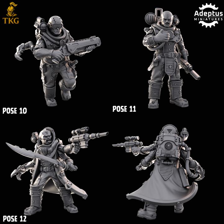 The Hiveborne Kill Squad by Adeptus Miniatures | 3D printed Tabletop Miniatures