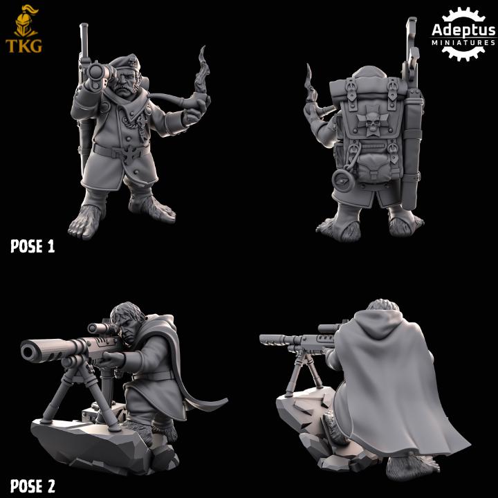 Nimblers Kill Squad by Adeptus Miniatures | 3D printed Tabletop Miniatures