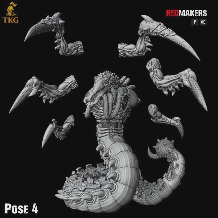 Swarnids by Red Makers | 3D printed Tabletop Miniatures
