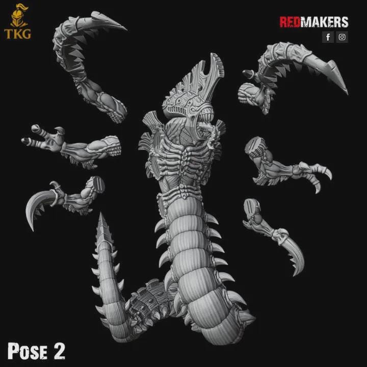 Swarnids by Red Makers | 3D printed Tabletop Miniatures