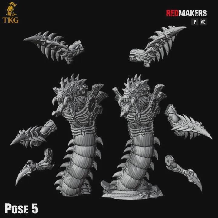 Swarnids by Red Makers | 3D printed Tabletop Miniatures