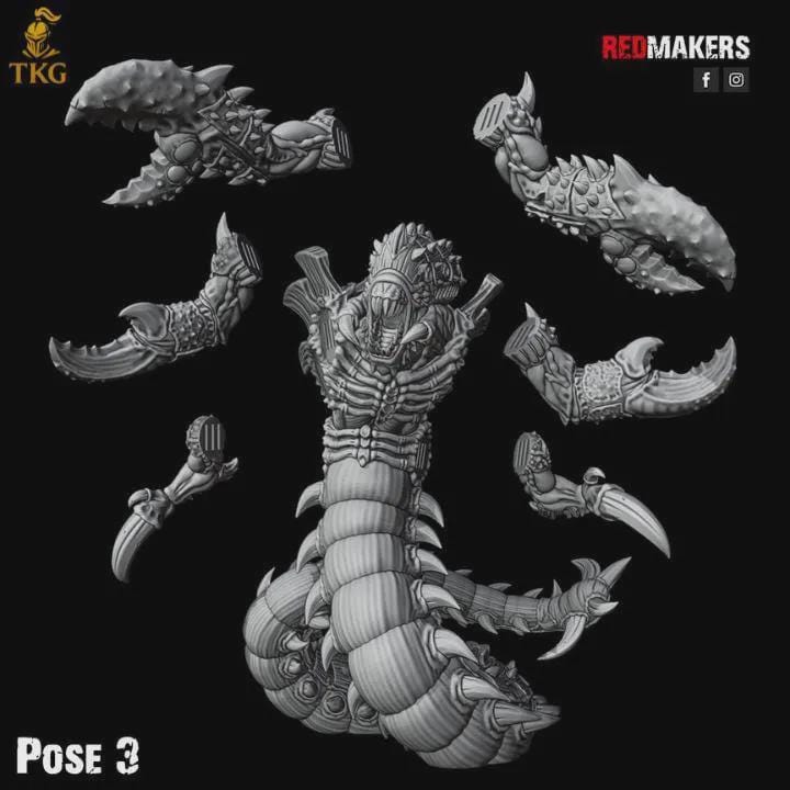 Swarnids by Red Makers | 3D printed Tabletop Miniatures