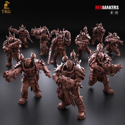 Renegade Scouts Kill Squad by Red Makers | 3D printed Tabletop Miniatures