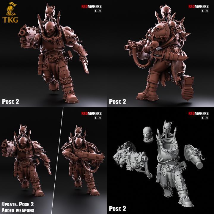 Renegade Scouts Kill Squad by Red Makers | 3D printed Tabletop Miniatures