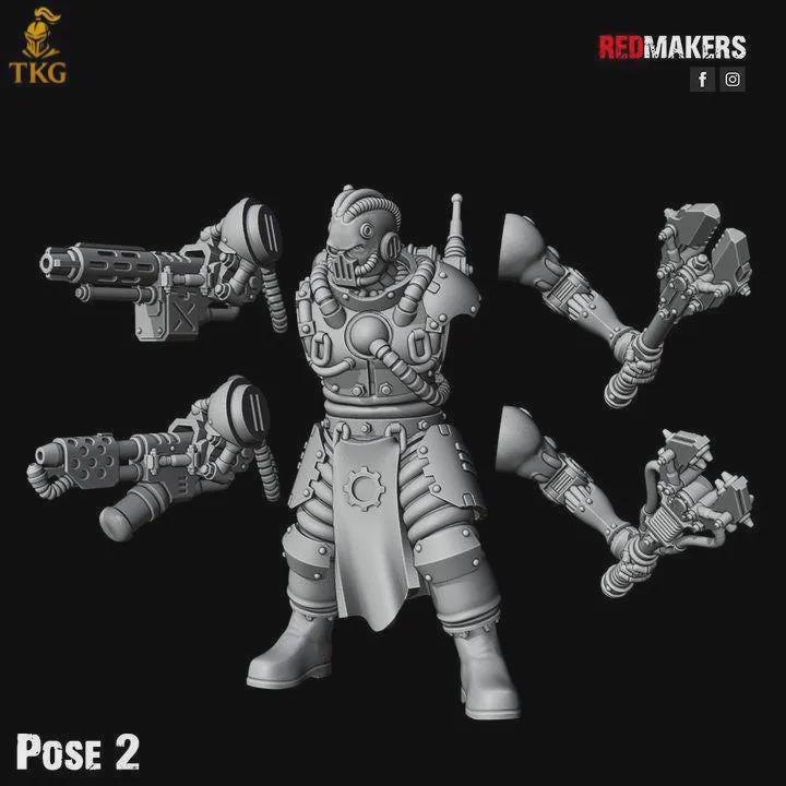 Omniforge Kill Squad by Red Makers | 3D printed Tabletop Miniatures