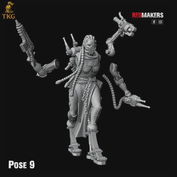 Omniforge Kill Squad by Red Makers | 3D printed Tabletop Miniatures